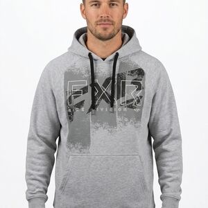 FXR Gray Men's Hoodie